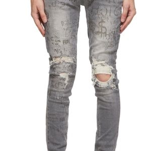 Ksubi van winkle Scribble jeans
